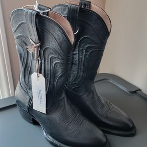 Tecovas Black Western Boots